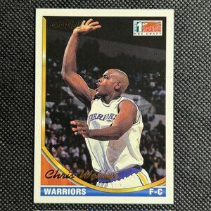 1993-94 Topps GOLD Chris Webber #224 Rookie RC Warriors Kings Bullets